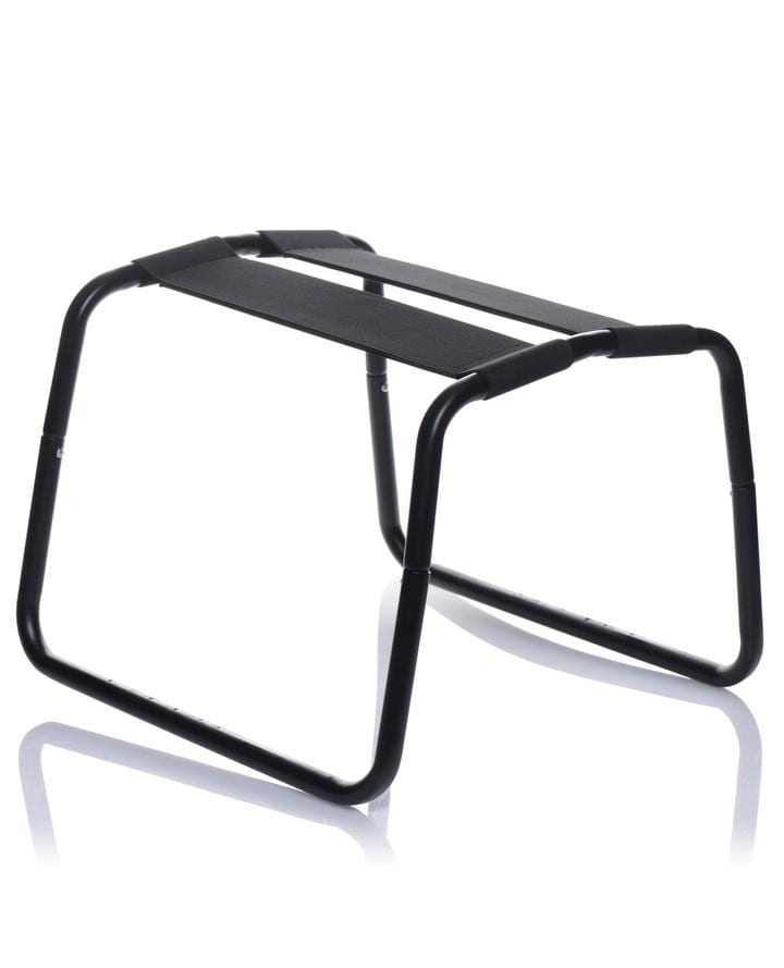 LoveBotz Bangin Bench Extreme Black Sex Stool