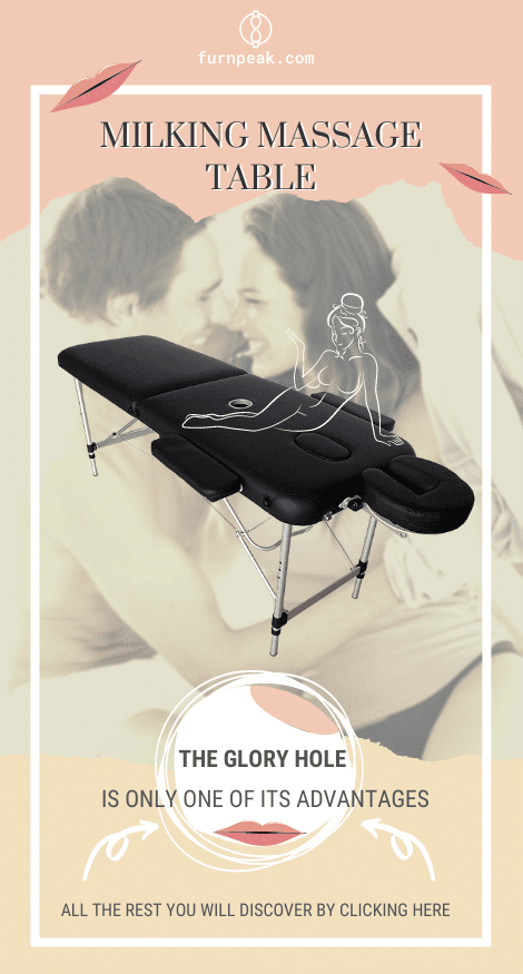 Lightweight Milking portable massage table