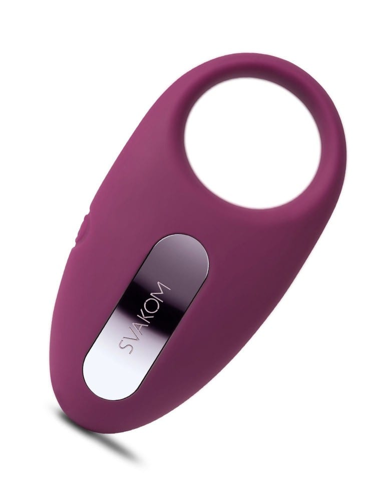 SVAKOM Winni Remote-Controlled Vibrating Cock Ring cherry colour