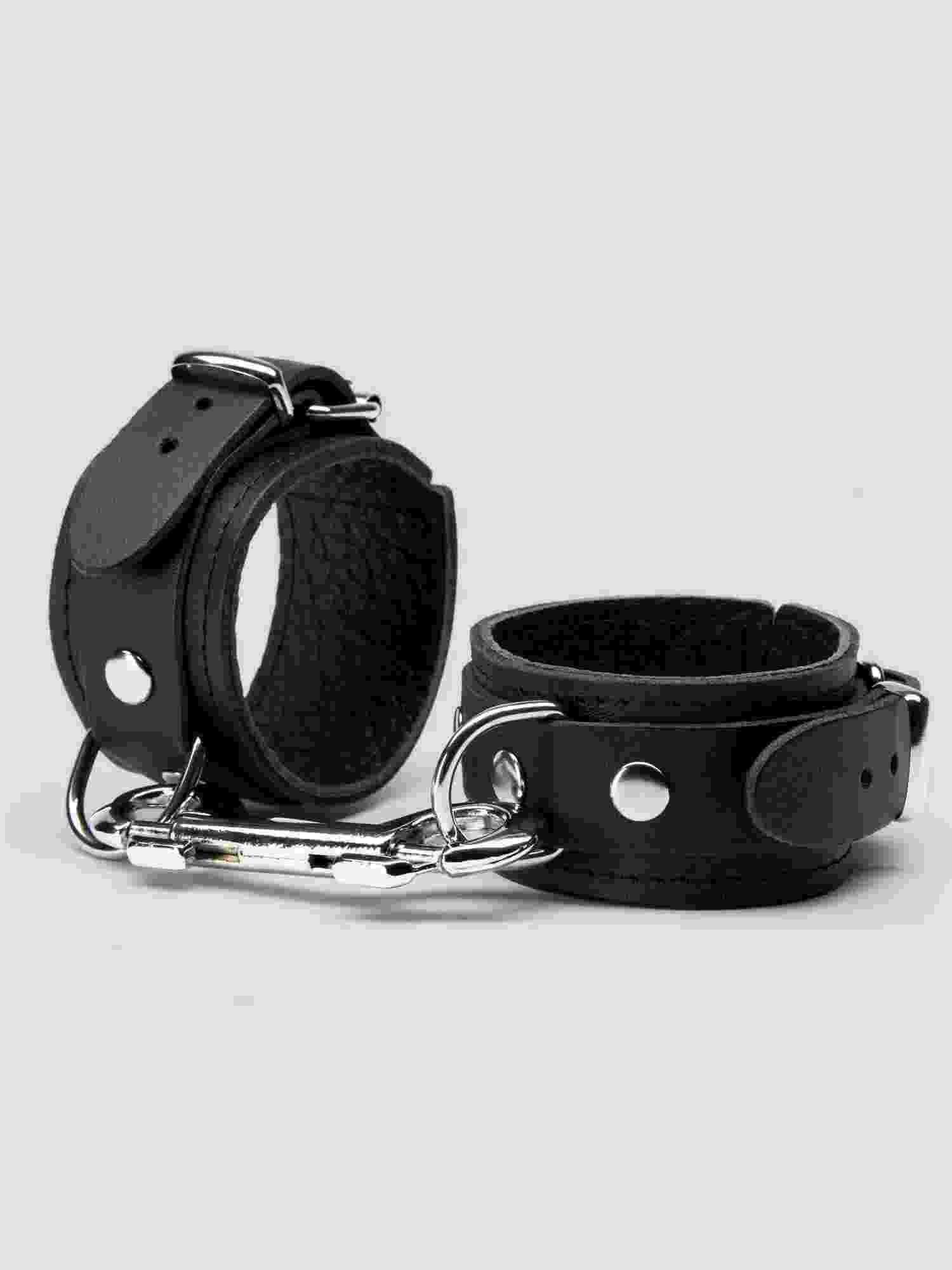 Bondage Boutique Soft Leather Handcuffs