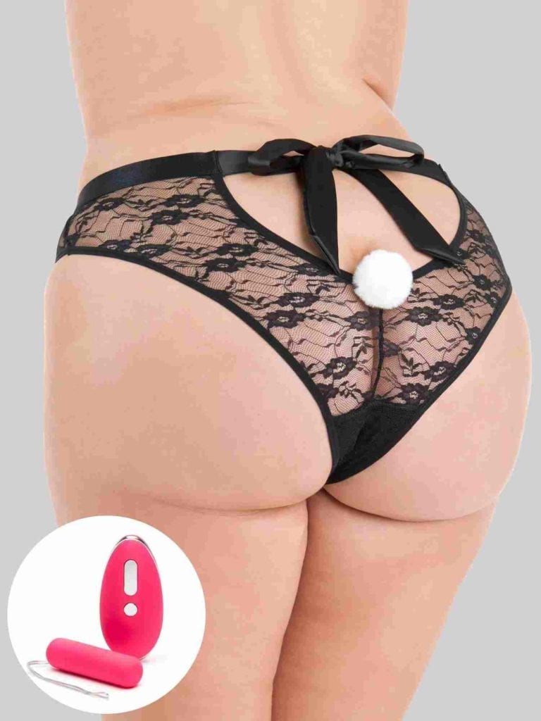 panty vibrator panties with bunny tail