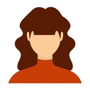 Woman with brown hair