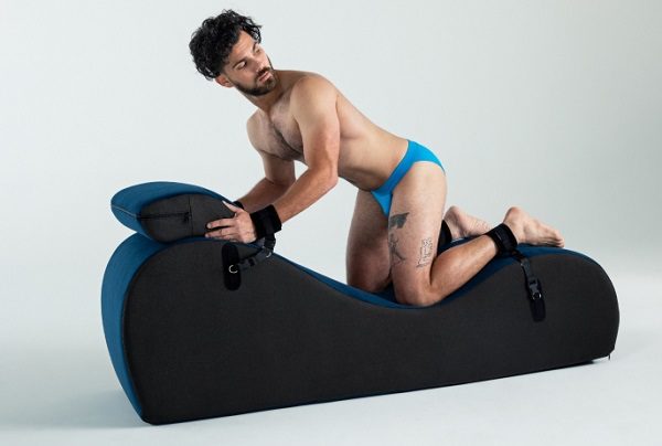 Man using the Liberator Lyza Lounger