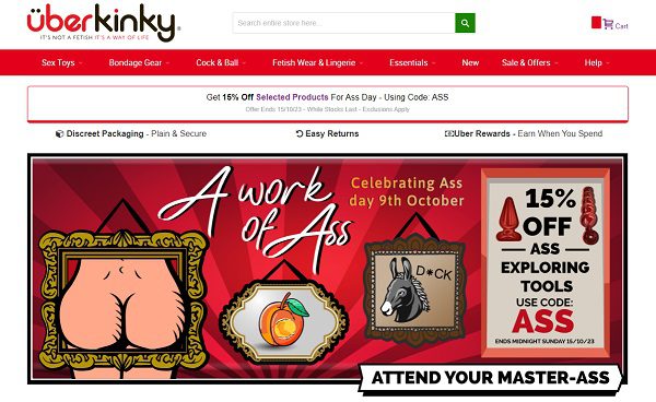 Uberkinky home page